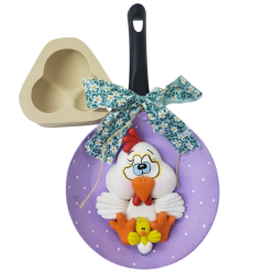 Molde de Silicone Cabeça Country Extra G