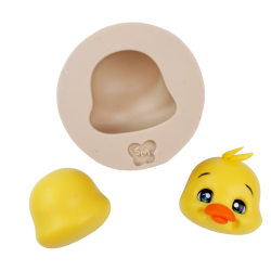 Molde de Silicone Cabeça de bichinhos  P