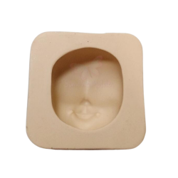 Molde de Silicone Cabeça Modelada M - cód 387
