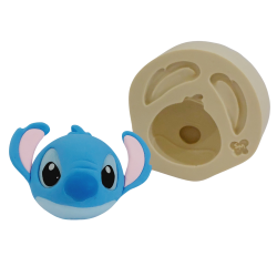 Molde de Silicone Cabeça Titi M - Cód 1432