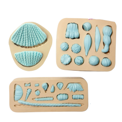 Molde de Silicone Cabelinhos LOU M - Cód 407-A