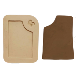 Molde de Silicone Calça da Feh - Cód 1153
