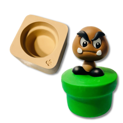 Molde de Silicone Cano Bross - Cód 1249