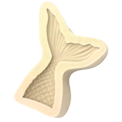 Molde de Silicone Cauda de Sereia M - Cód 454