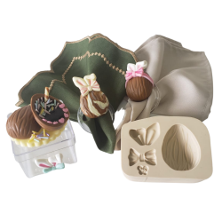 Molde de Silicone Chocoovo - Cód 997