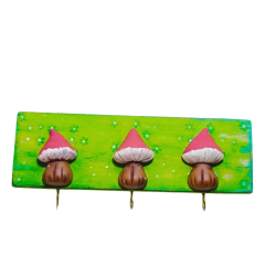 Molde de Silicone Cogumelos da Feh
