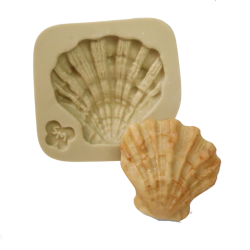 Molde de Silicone Concha do Mar - Cód 1051
