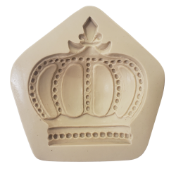 Molde de Silicone Coroa de Rei G   Cód 023