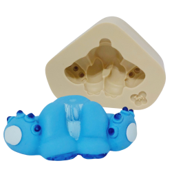 Molde de Silicone Corpinho Titi Sentado M - Cód 1433