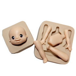 Molde de Silicone Corpo modelado Topo - cód 383