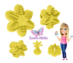 Kit Ejetor Flocos de Neve mod 1