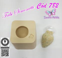 Molde de Silicone Coxinha - Cód 782