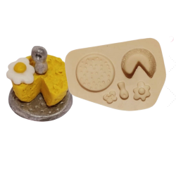 Molde de Silicone Cuscuz com Ovo Da Vó - Cód 1155