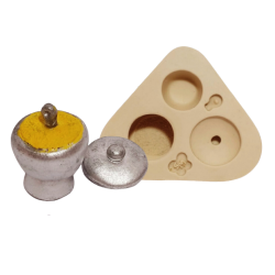 Molde de Silicone Cuscuz da Vó - Cód 1156