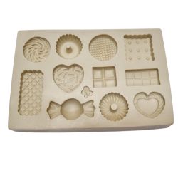 Molde de Silicone Doçuras Paixão - Cód 1216