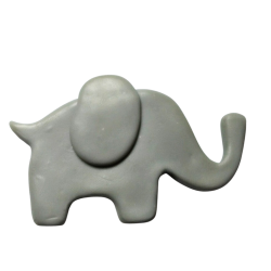 Molde de Silicone Elefante chevron M - cód 400