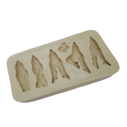 Molde de Silicone Fabrica de Apliques - Balé - Cód 909