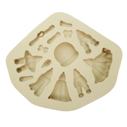 Molde de Silicone Fabrica de Apliques do Pierre - 2