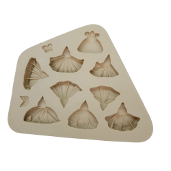 Molde de Silicone Fabrica de Apliques - Princesas 2