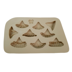 Molde de Silicone Fabrica de Apliques - Vestidos - Cód 903