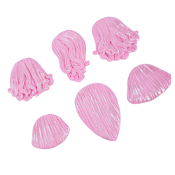 Molde de Silicone Fabrica de Cabelos 2 - Cód 955