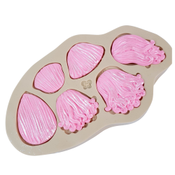 Molde de Silicone Fabrica de Cabelos 2 - Cód 955