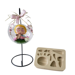 Molde de Silicone Família Universal - Cód 959