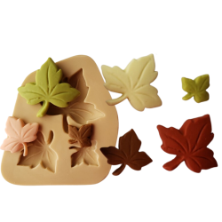 Molde de Silicone Folhas de Uva - Cód 045