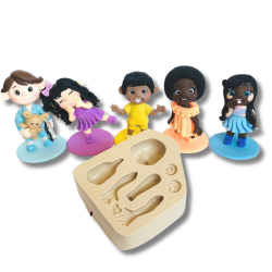 Molde de Silicone Gabi Orelhinha Universal