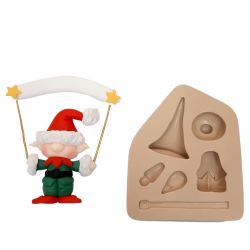 Molde de Silicone Gnomo
