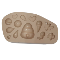 Molde de Silicone Insetos e CIA