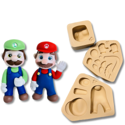 Molde de Silicone Irmãos Bross - Cód 1242