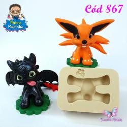 Molde de Silicone Iti Malia Pet  P - Cód 867