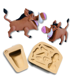 Molde de Silicone Javali - Cód 1256