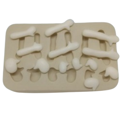 Molde de Silicone Kit bracinhos e luvas fofinhos - cód 380