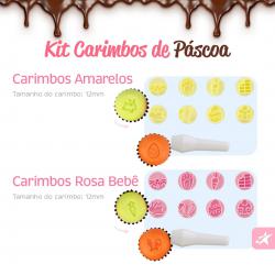Kit Carimbos Pascoa Amarelo