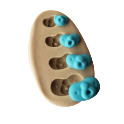Molde de Silicone Kit Chupetas - Cód 097