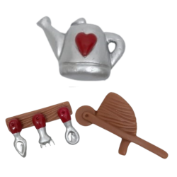 Molde de Silicone Kit Jardim