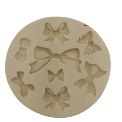 Molde de Silicone Kit Lacinhos - Cód 448