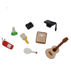 Molde de Silicone Kit Profissões Modelo 2 - Cód 725