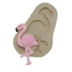 Molde de Silicone Kit Tropical Flamingo - cód 388
