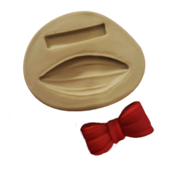 Molde de Silicone Laço de Montar Frizado - Cód 019