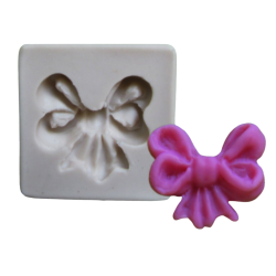 Molde de Silicone Laço Duplo - Cód 074
