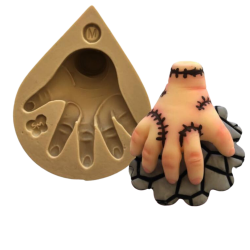 Molde de Silicone Mãozinha - M - Cód 1239