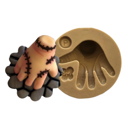 Molde de Silicone Mãozinha - P - Cód 1238