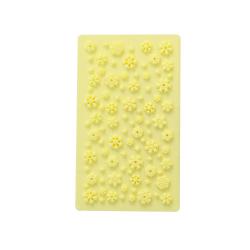 Marcador Floco de Neve Amarelo