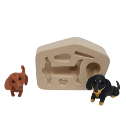 Molde de Silicone Meus Pets - Dog 2 - Cód 739