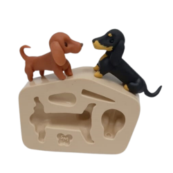 Molde de Silicone Meus Pets - Dog 2 - Cód 739