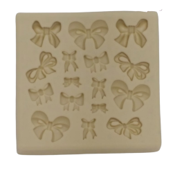 Molde de Silicone Micro Lacinhos - Cód 449