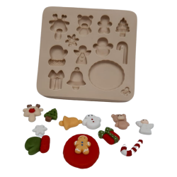 Molde de Silicone My Christmas - Cód 945